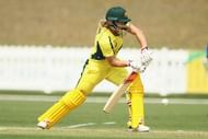 COFFS HARBOUR, AUSTRALIA - NOVEMBER 27: Meg Lanning of Australia bats during the women's One Day International match between the Australian Southern Stars and South Africa on November 27, 2016 in Coffs Harbour, Australia. (Photo by Mark Kolbe/Getty Images)